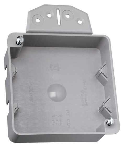 4 round shallow electrical box|shallow wall electrical outlet box.